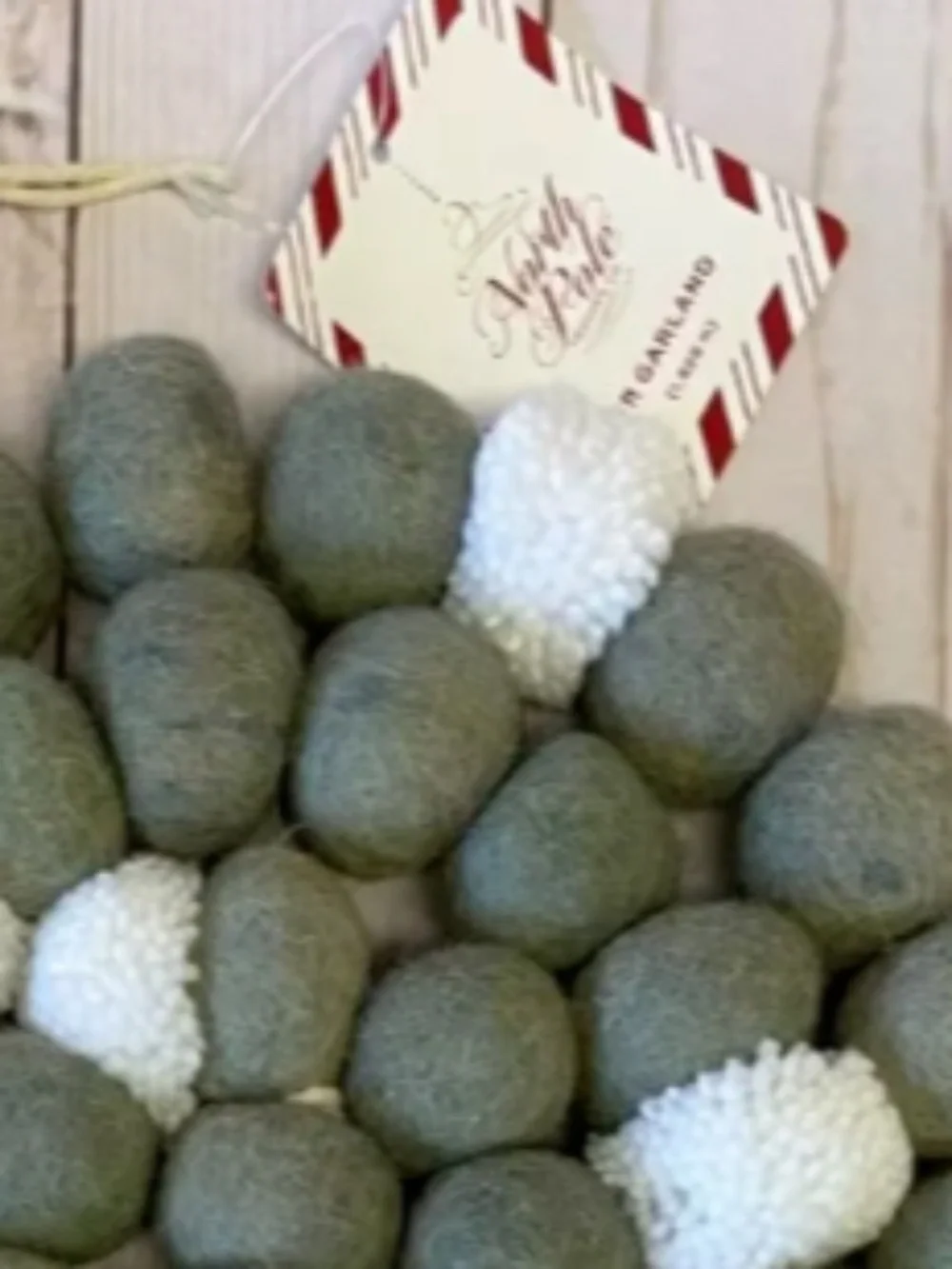 Felt Ball Pom Pom Garland 72
